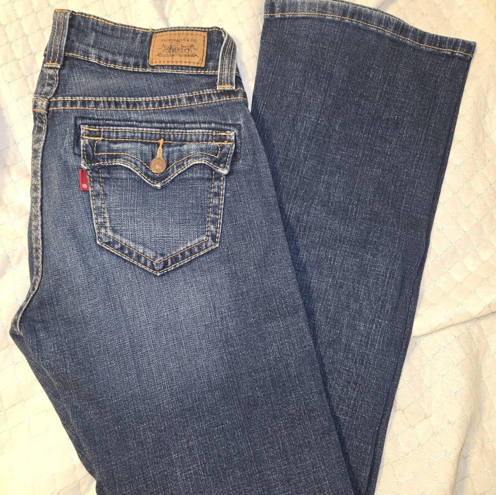 Levi's Dark Blue Denim Jeans